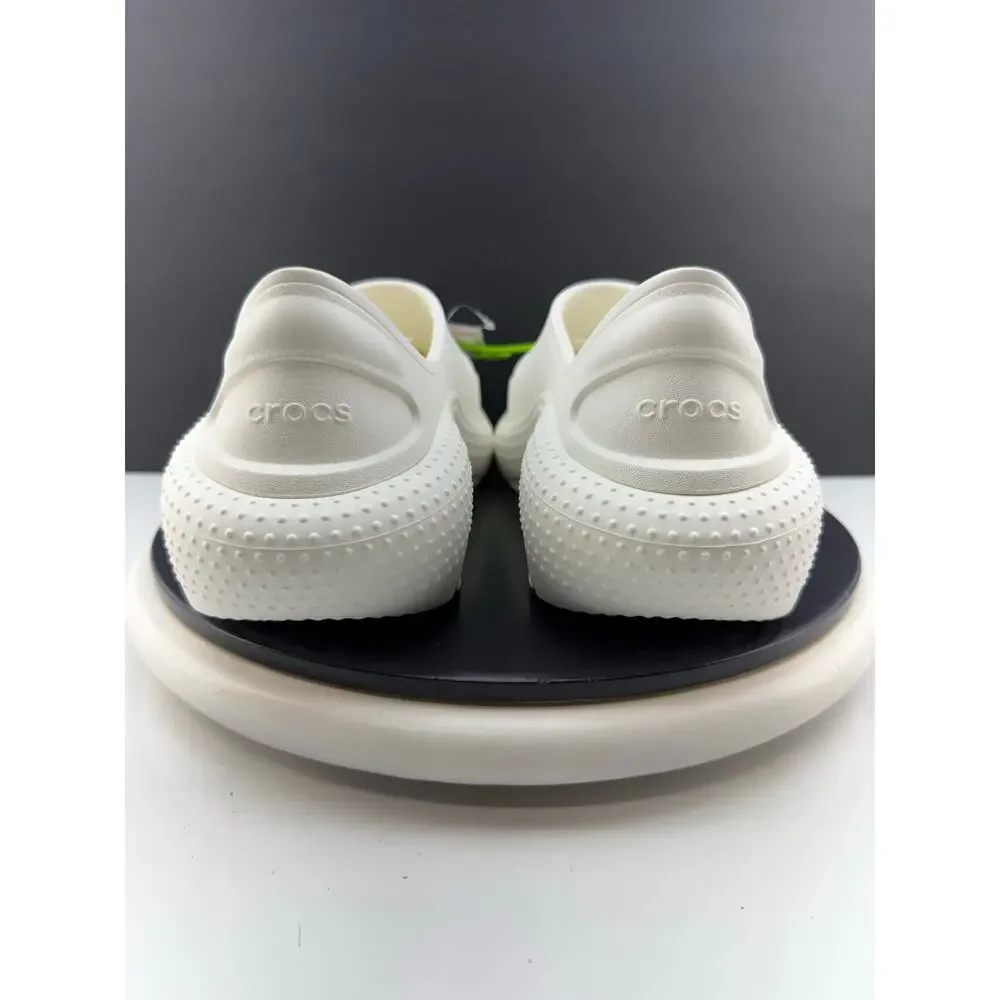 Crocs Classic Sneaker Mens Size‎ 10 White Slip On Shoes Fishing Beach 210080-100